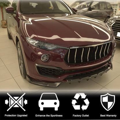 Carbon Front Bumper Covers (for Base/S) for Maserati Levante 2016- - image 3