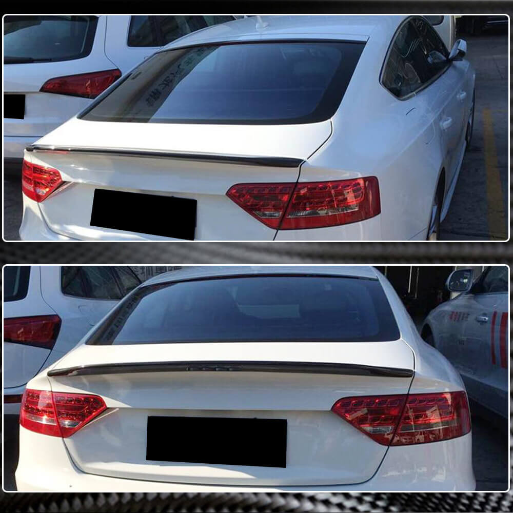 Spoiler V2 (for Sportback, Carbon) for Audi A5 2007-2015 - image 3