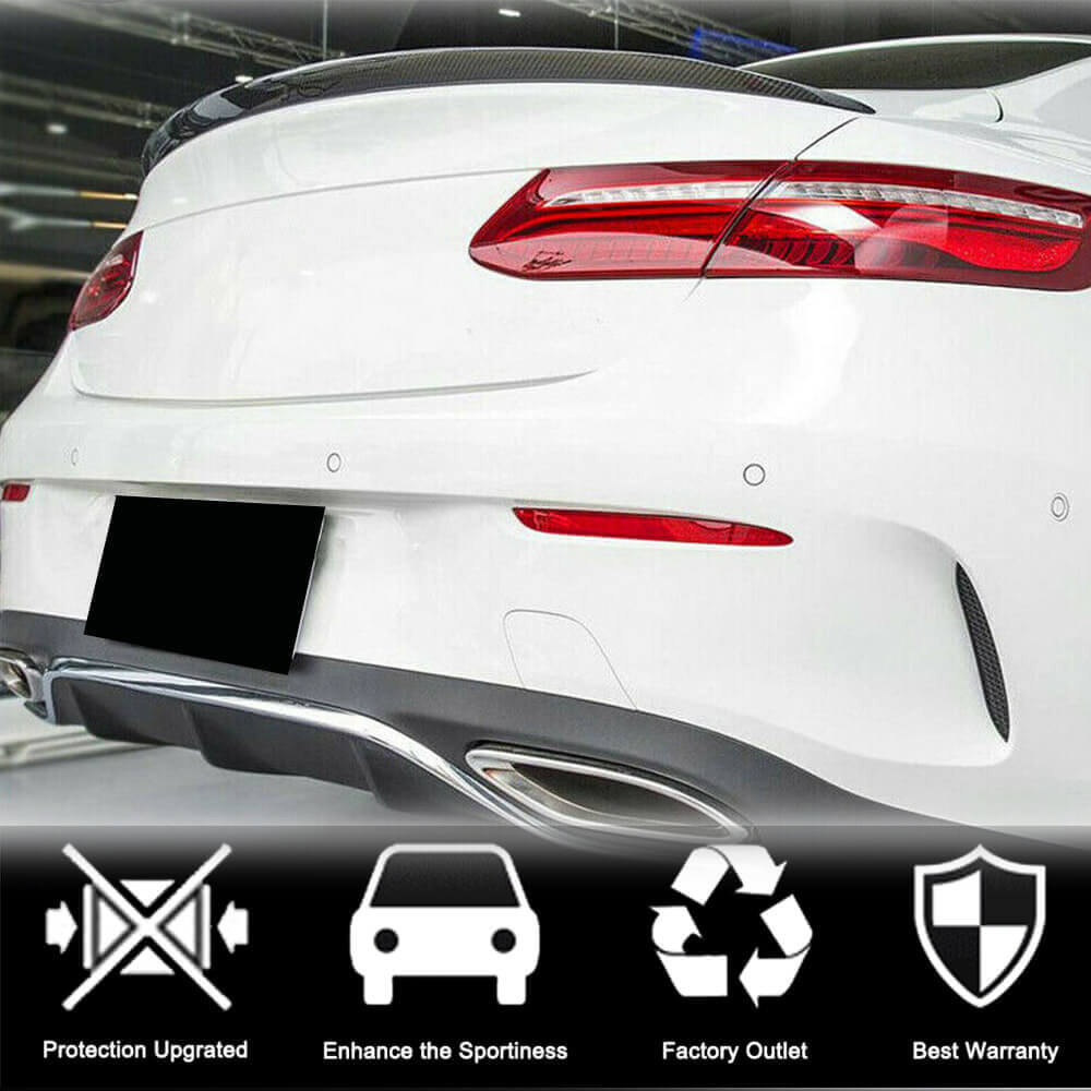 Spoiler V7 (Carbon) for Mercedes E-class coupe C238 2016-2024 - image 3