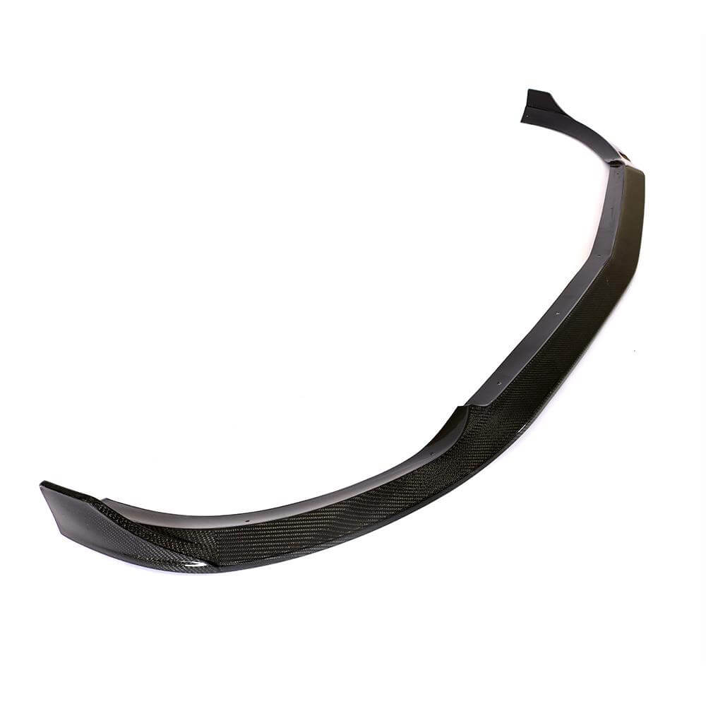 Cover on the front bumper Lip (for Base 2016-2019, Carbon) for Mercedes E-class W213 2016-2023 - image 3