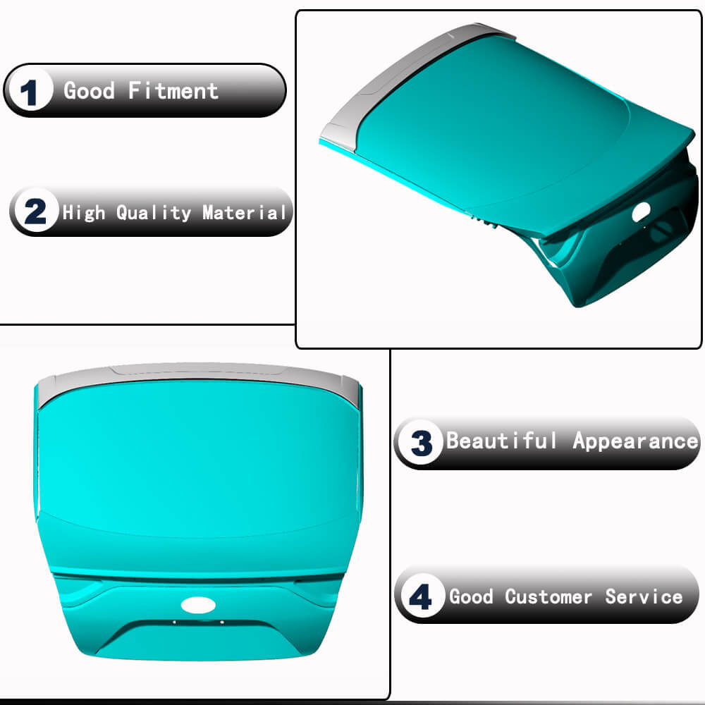 Spoiler Visor (Carbon) for Kia Stinger 2017-2023 - image 3