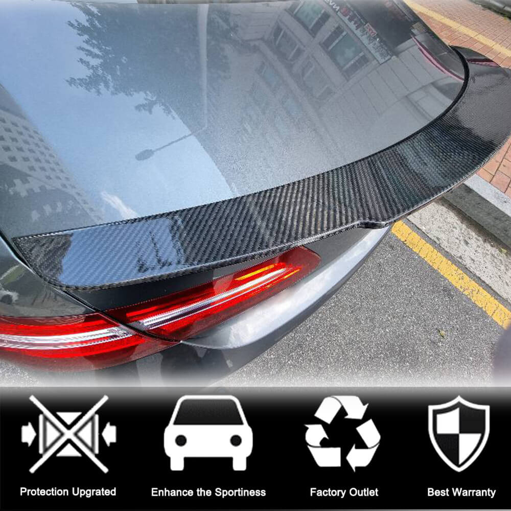Spoiler V6 (Carbon) for Mercedes E-class coupe C238 - image 3