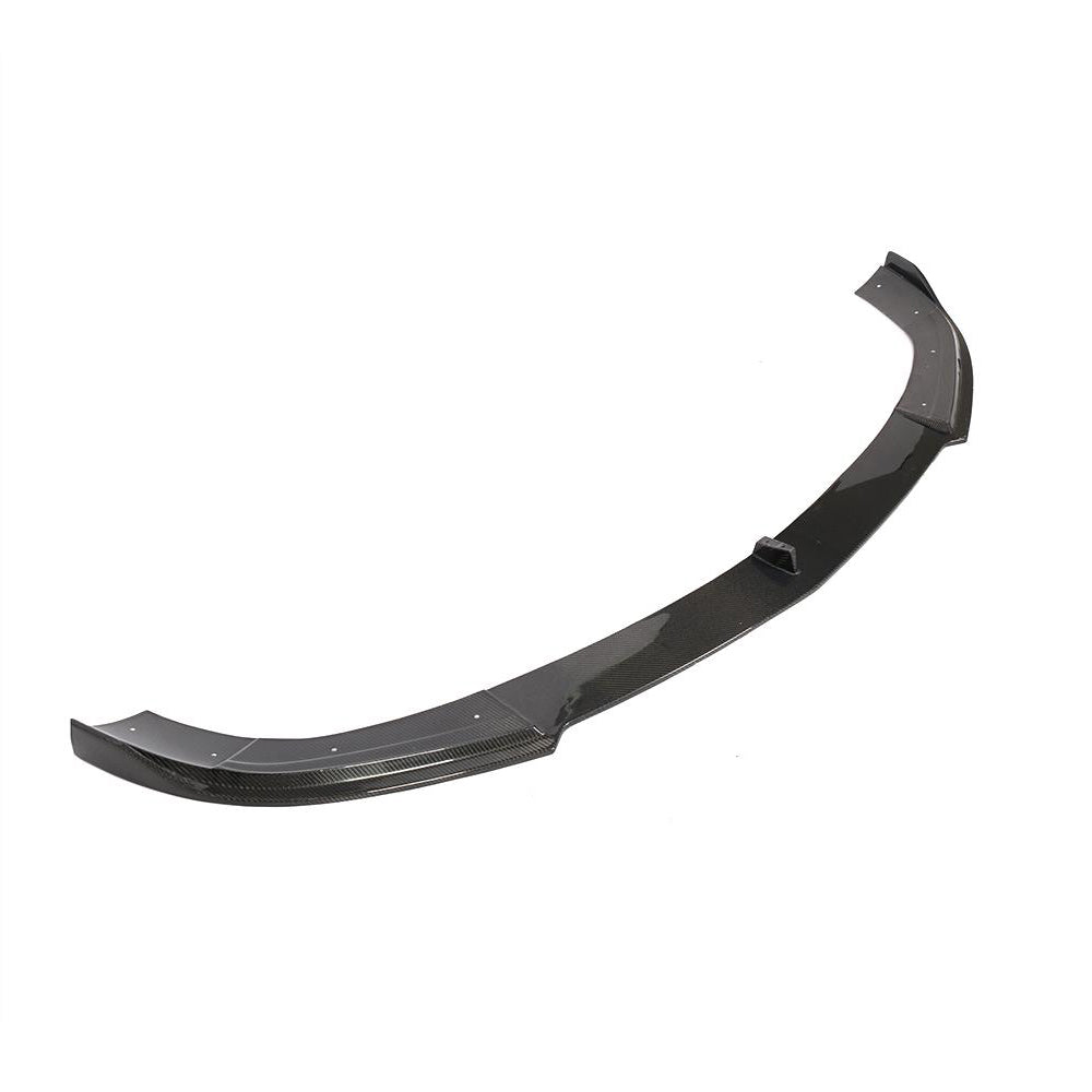 Front Bumper Lip V2 for AMG-Line 2013-2016 Carbon for Mercedes E-сlass W212 2009-2016 - image 3