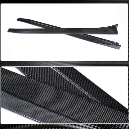 Side Skirts (for G37 SD 2009-2013, Carbon) for Infiniti G25/G35/37 (V36/CV36) 2006-2015 - image 3