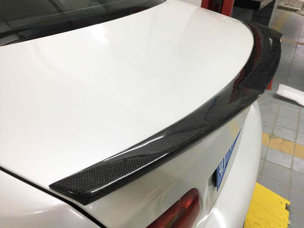 M4-Style V2 Spoiler (for E92, Carbon) for BMW 3 Series E-90/91/92/93 2005-2011 - image 3