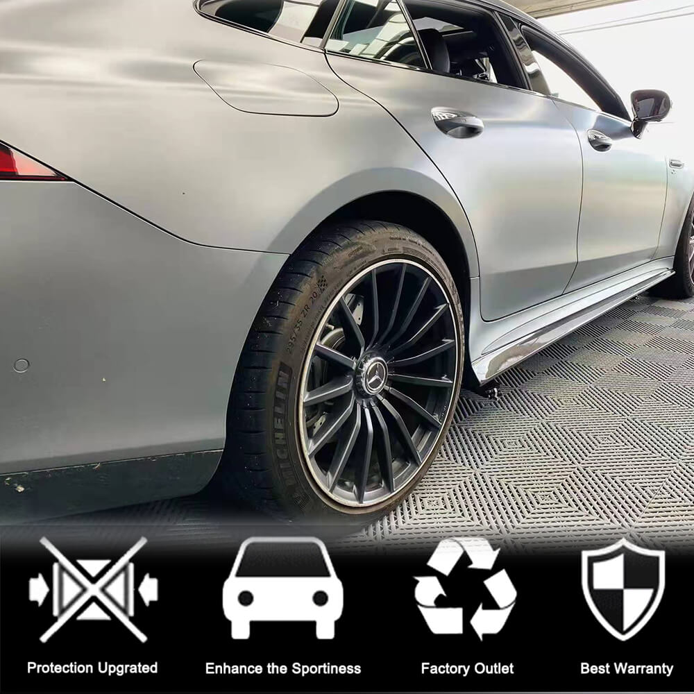 Side Skirts (for GT50/GT63 2018-2022, Carbon) for Mercedes AMG GT 4 X290 2018- - image 3