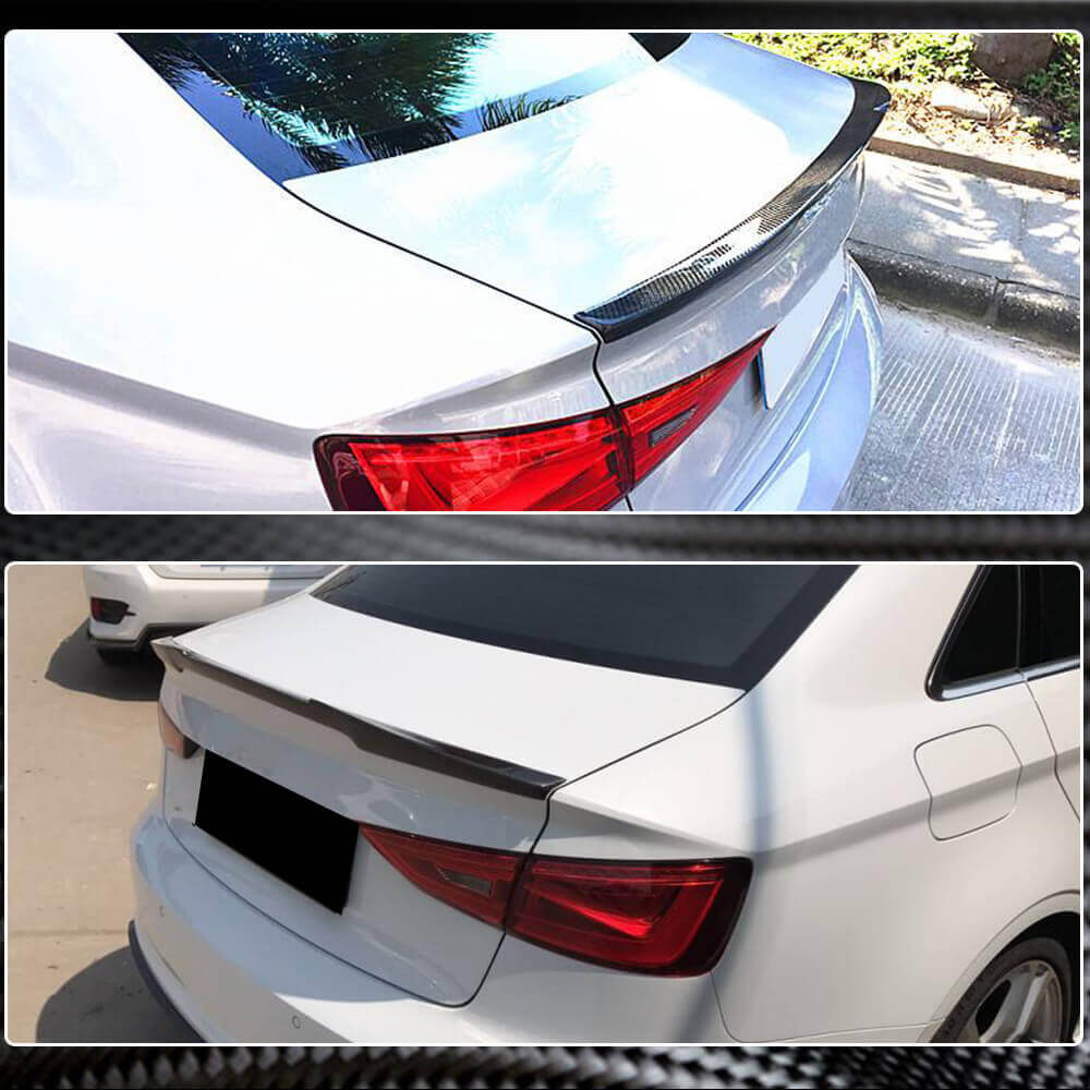 Spoiler V2 (for SD, Carbon) for Audi A3 2012-2020 - image 3