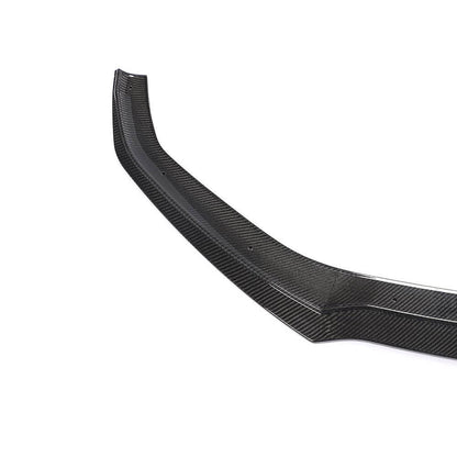 Front bumper lip V1 (for S-Line 2016-2020, Carbon) for Audi A5 2016-2025 - image 3