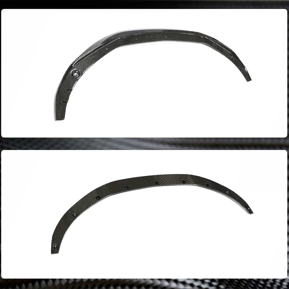 Front Bumper Lip V2 for G22/G23 M-Sport Carbon for BMW 4 Series G22/23/26 2020- - image 3
