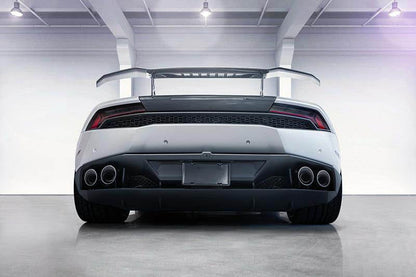 Rear Trunk Spoiler Carbon Fiber for Lamborghini Huracan - image 3