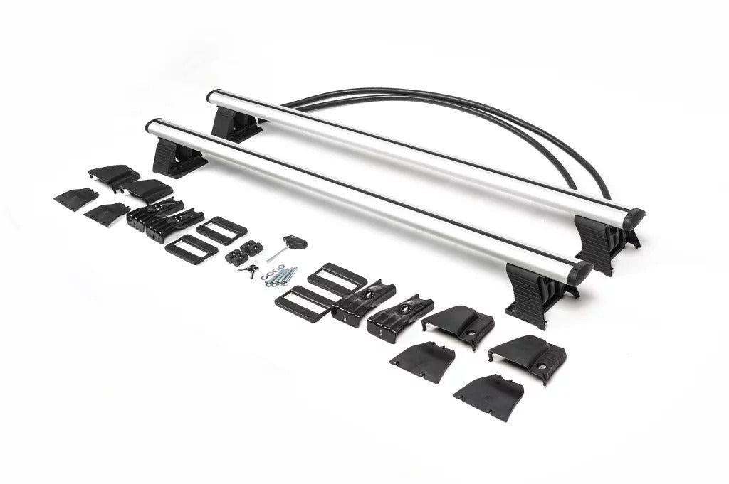 Roof bars for smooth roof (2 pcs, Asaf V4) for Volkswagen Polo 2001-2009 - image 3