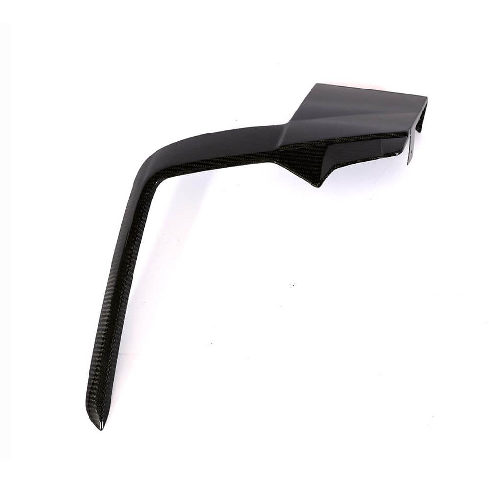 Covers on the front bumper (R/R-line HB 2017-2020, Carbon) for Volkswagen Golf 7/E-Golf - image 3