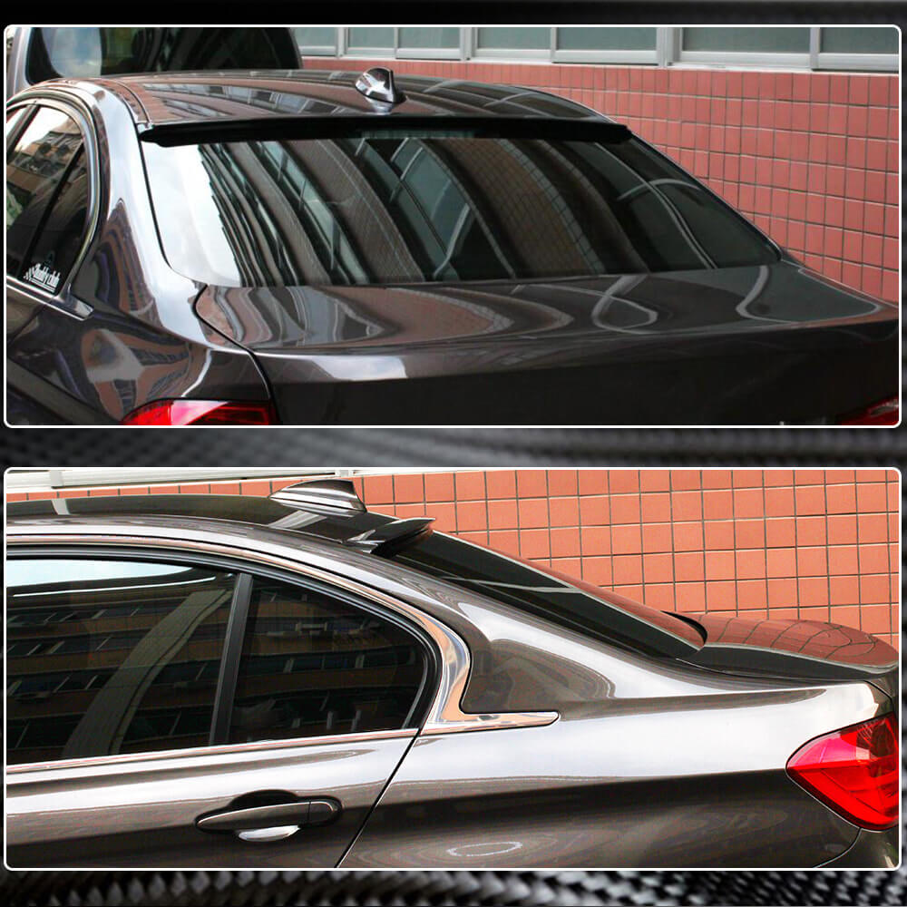Rear Window Spoiler Visor (for F30/F80, Carbon) for BMW 3 Series F-30/31/34 2012-2019 - image 3