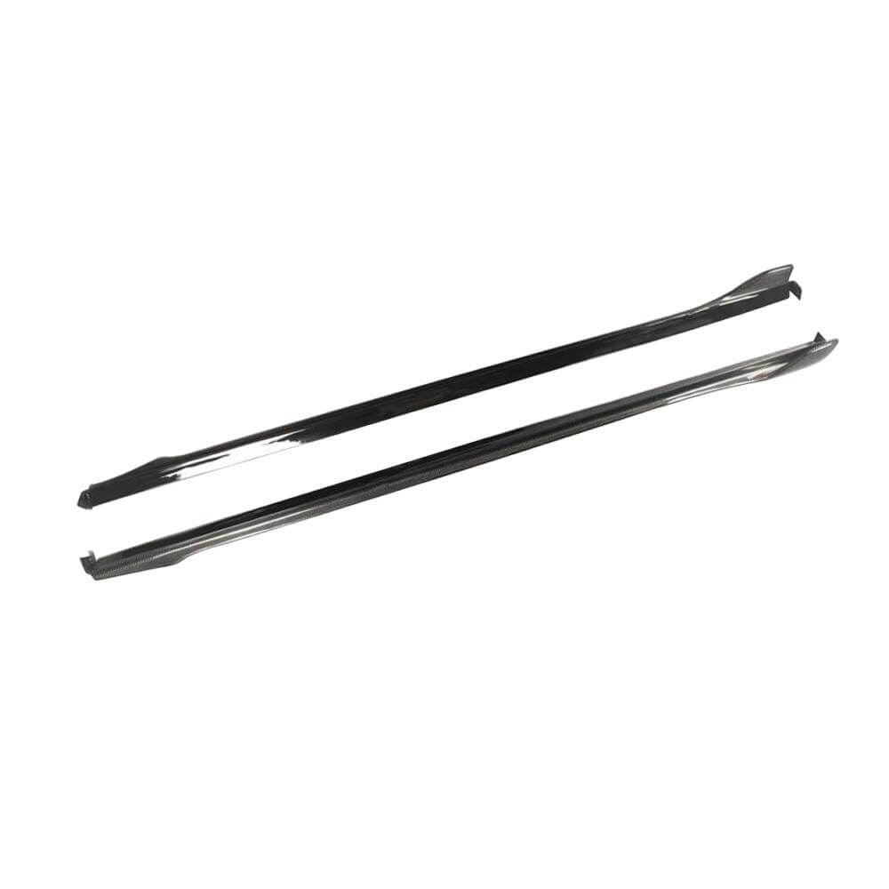 Side Skirts (for E63 AMG 2020-2023, Carbon) for Mercedes E-сlass W213 2016-2023 - image 3