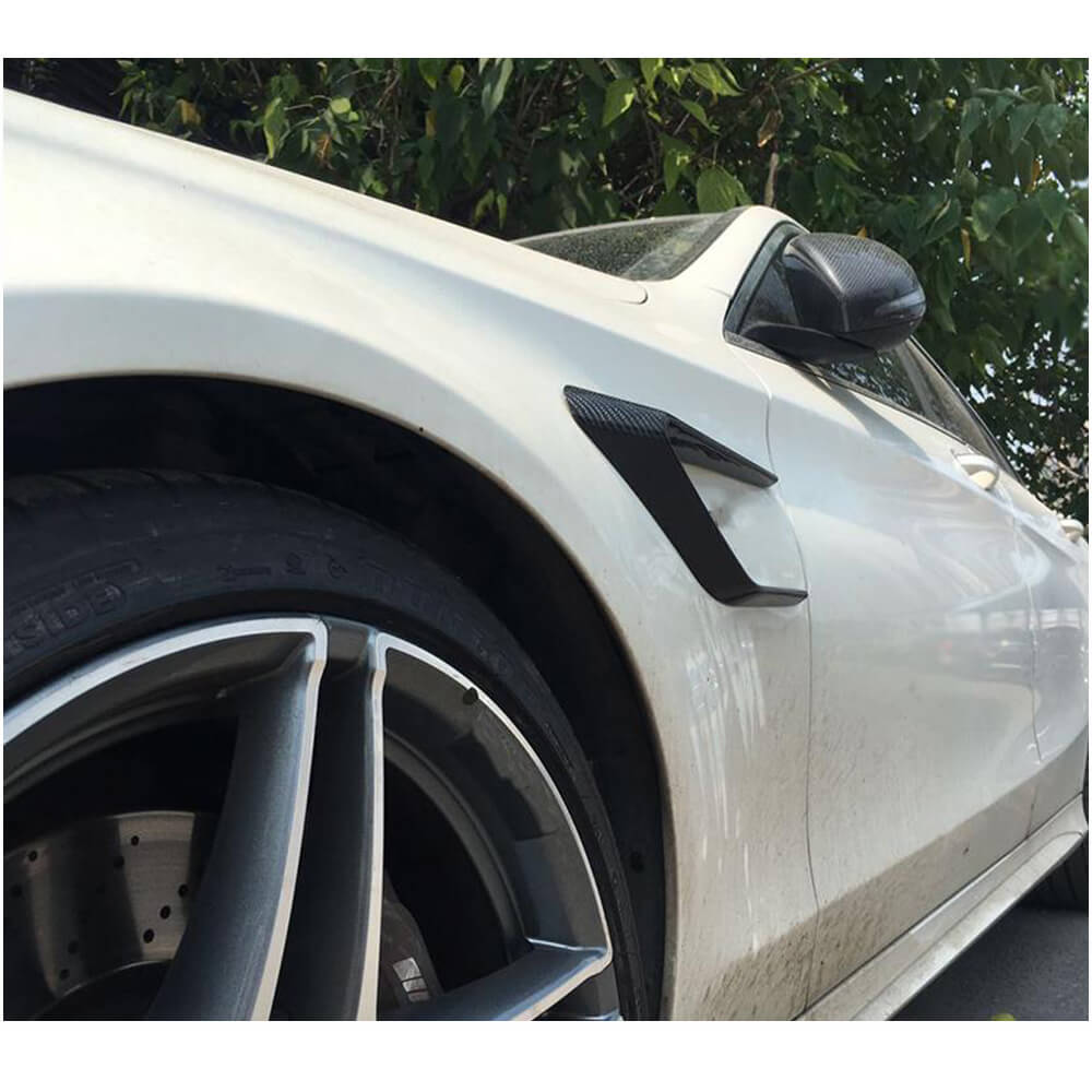 Carbon Front Fender Covers (for SD C63 AMG 2015-2019) for Mercedes C-сlass W205 2014-2021 - image 3