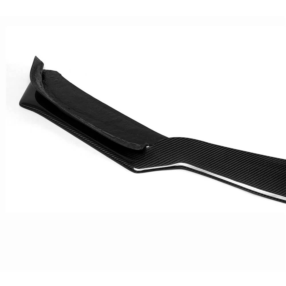 Front Bumper Lip Spoiler (for Base 2013-2016, Carbon) for BMW 4 Series F-32 2012-2020 - image 3