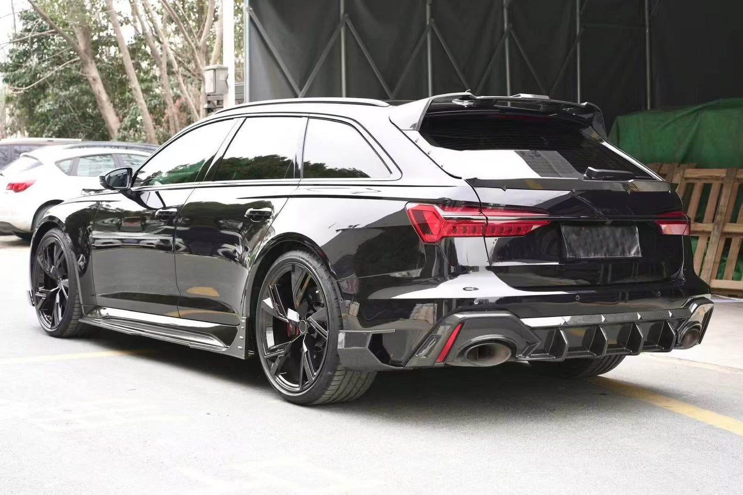 Body kit set (Carbon) for Audi A6 C8 2018- - image 3