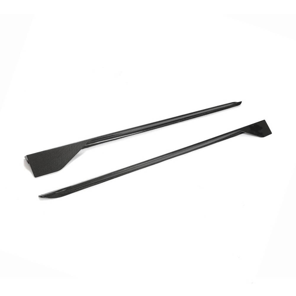 Side Skirt Extensions (for M-Sport, Carbon) for BMW 1 Series F40 2019-2024 - image 3