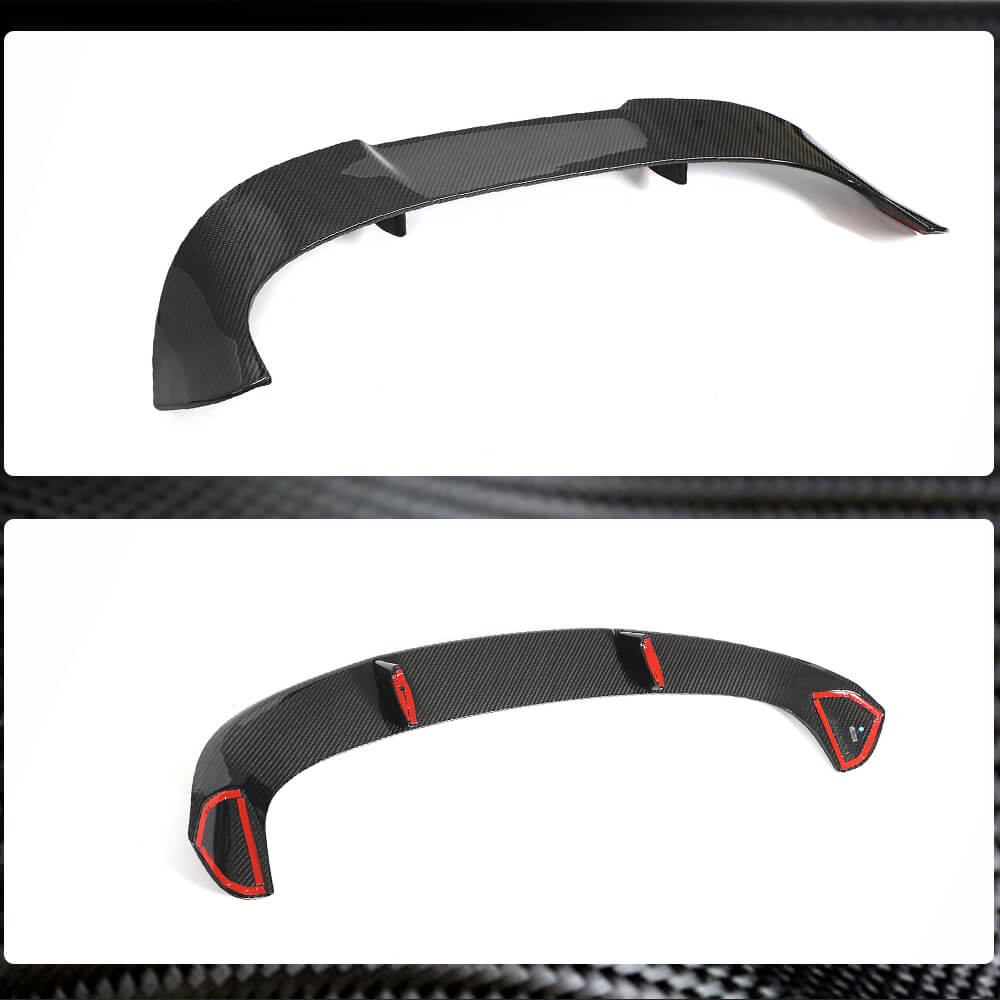 Spoiler (for RS4 SW 2020+, Carbon) for Audi A4 B9 2015-2024 - image 3
