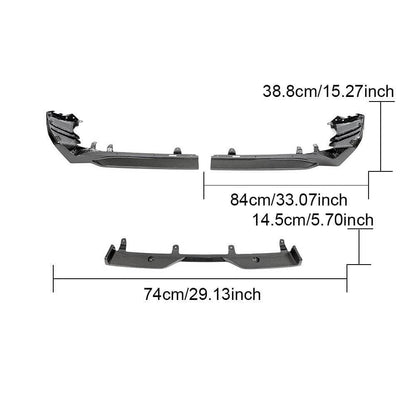 Rear Bumper Diffuser Dry Carbon Fiber (M-Sport) for BMW 5/i5 series G60/60E/61 2023- - image 3