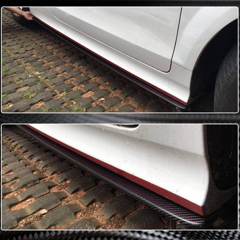 Side Skirts V2 (Carbon) for Audi ТТ 2006-2014 - image 3