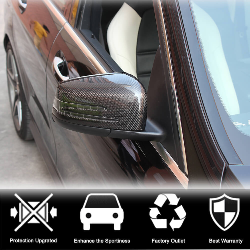 Carbon Mirror Covers for Mercedes E-сlass W212 2009-2016 - image 3