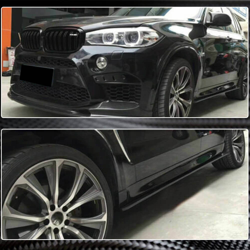 Side Skirts Carbon Fiber (for F85) for BMW X5 F-15 2013-2018 - image 3