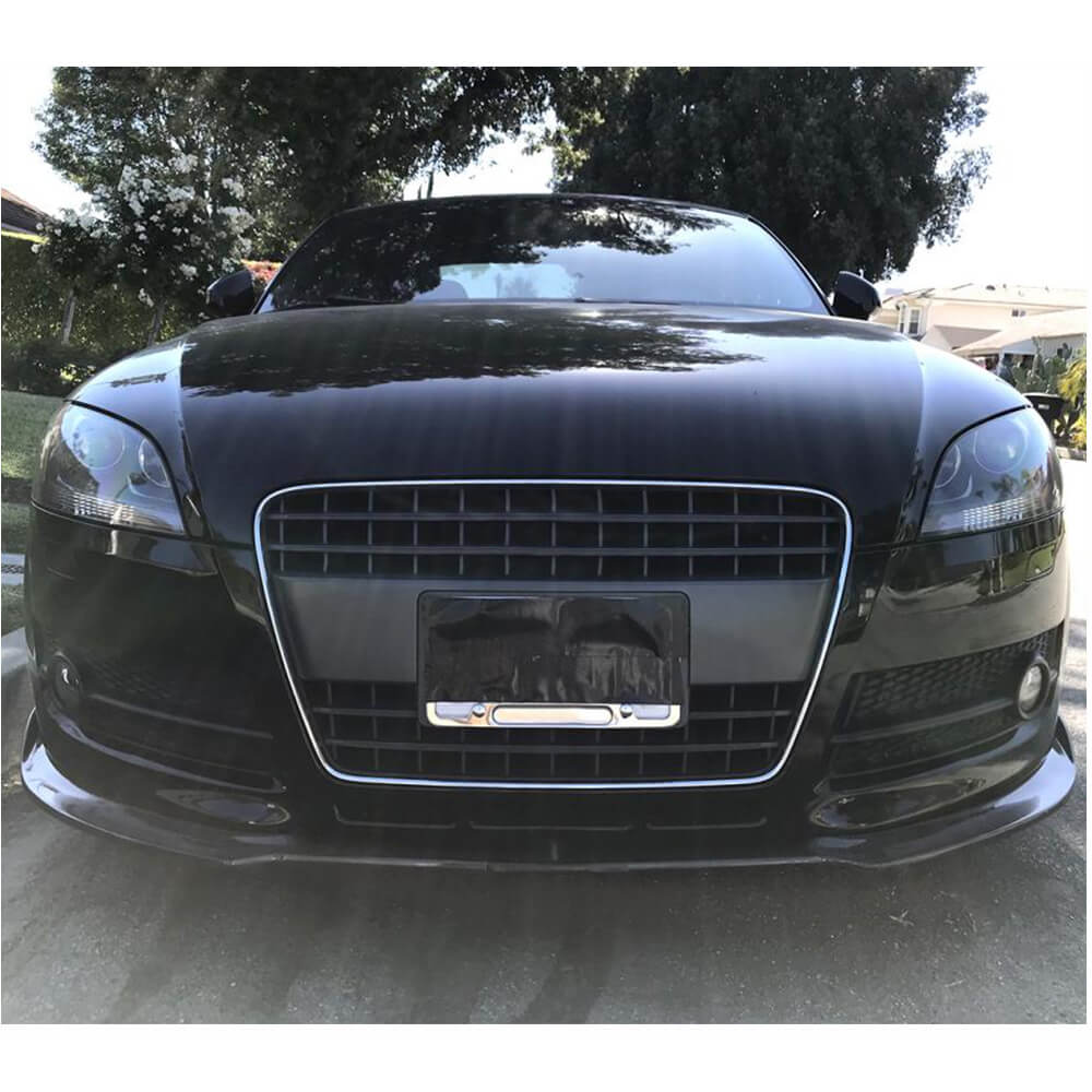 Front Bumper Lip V1 (2006-2010, Carbon) for Audi ТТ 2006-2014 - image 3