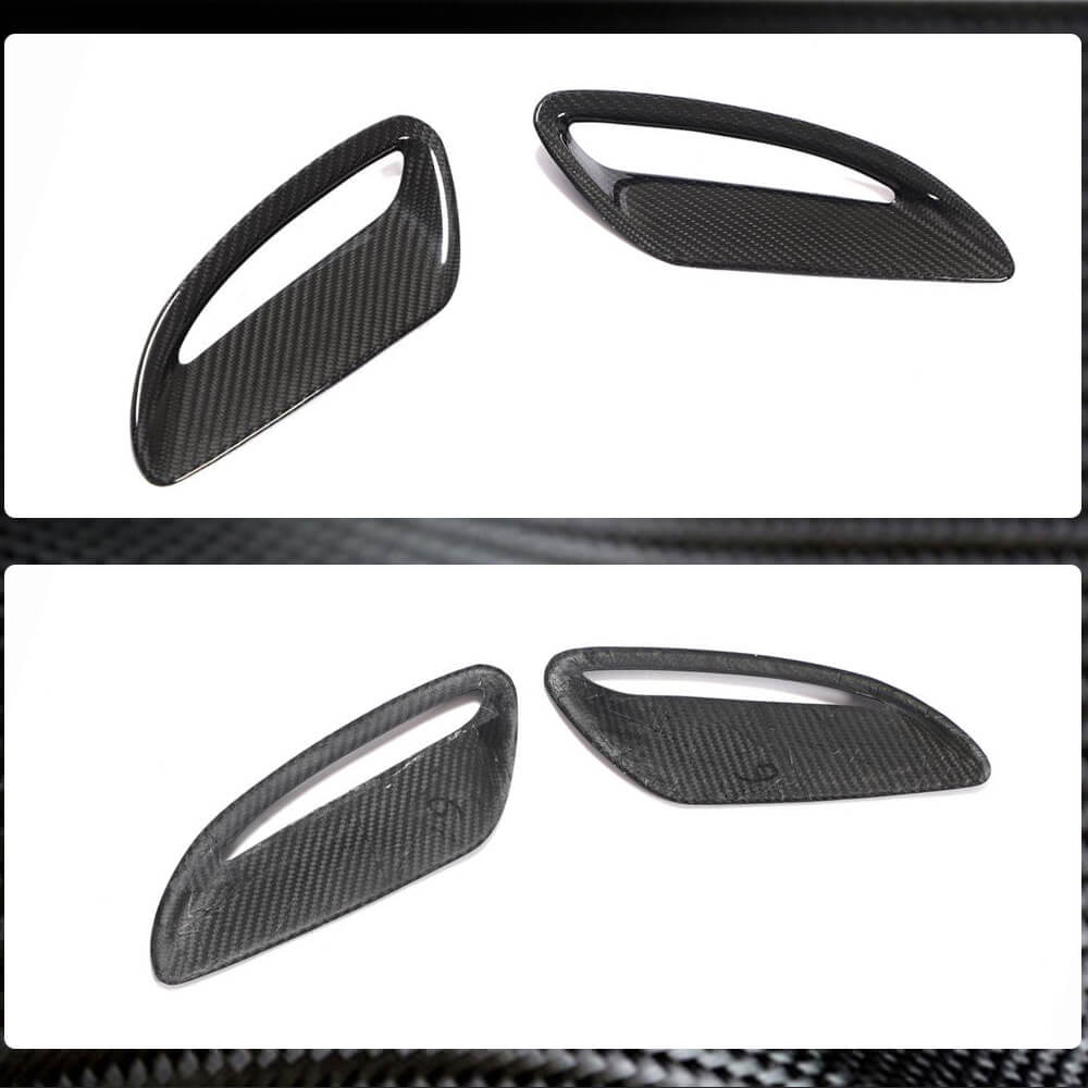 Covers on the hood (2021+, Carbon) for Jaguar F-Type - image 3