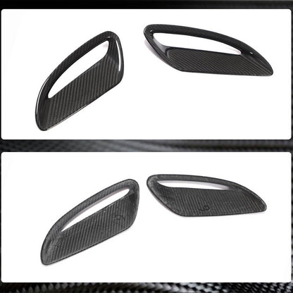 Covers on the hood (2021+, Carbon) for Jaguar F-Type - image 3