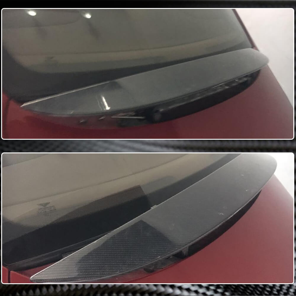 Rear Middle Window Spoiler Carbon Fiber for Bentley Continental GT 2011-2018 - image 3