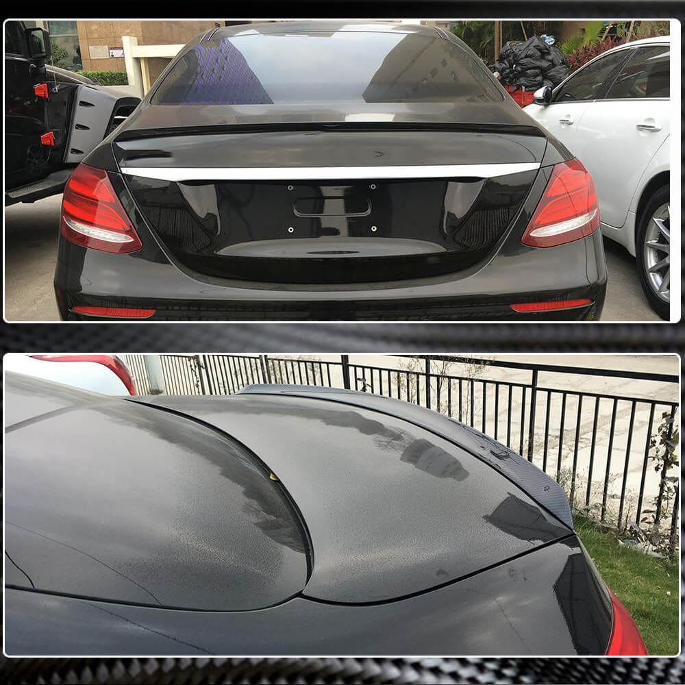 Spoiler V6 (Carbon) for Mercedes E-сlass W213 2016-2023 - image 3