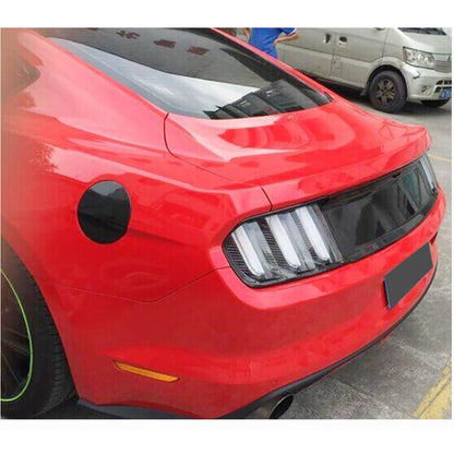 Covers for rear lights (2015-2017, Carbon) for Ford Mustang 2015-2023 - image 3
