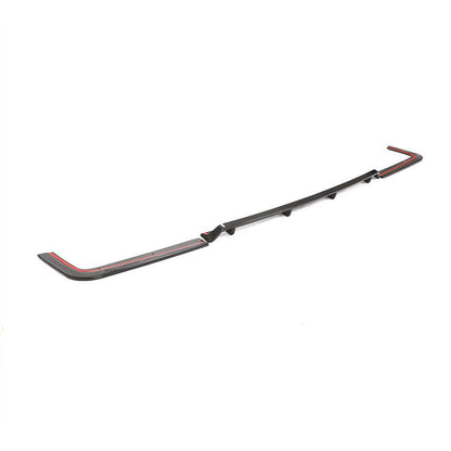 Rear Bumper Diffuser (for 2015-2019, Carbon) for Volkswagen T6 2015-2024 - image 3