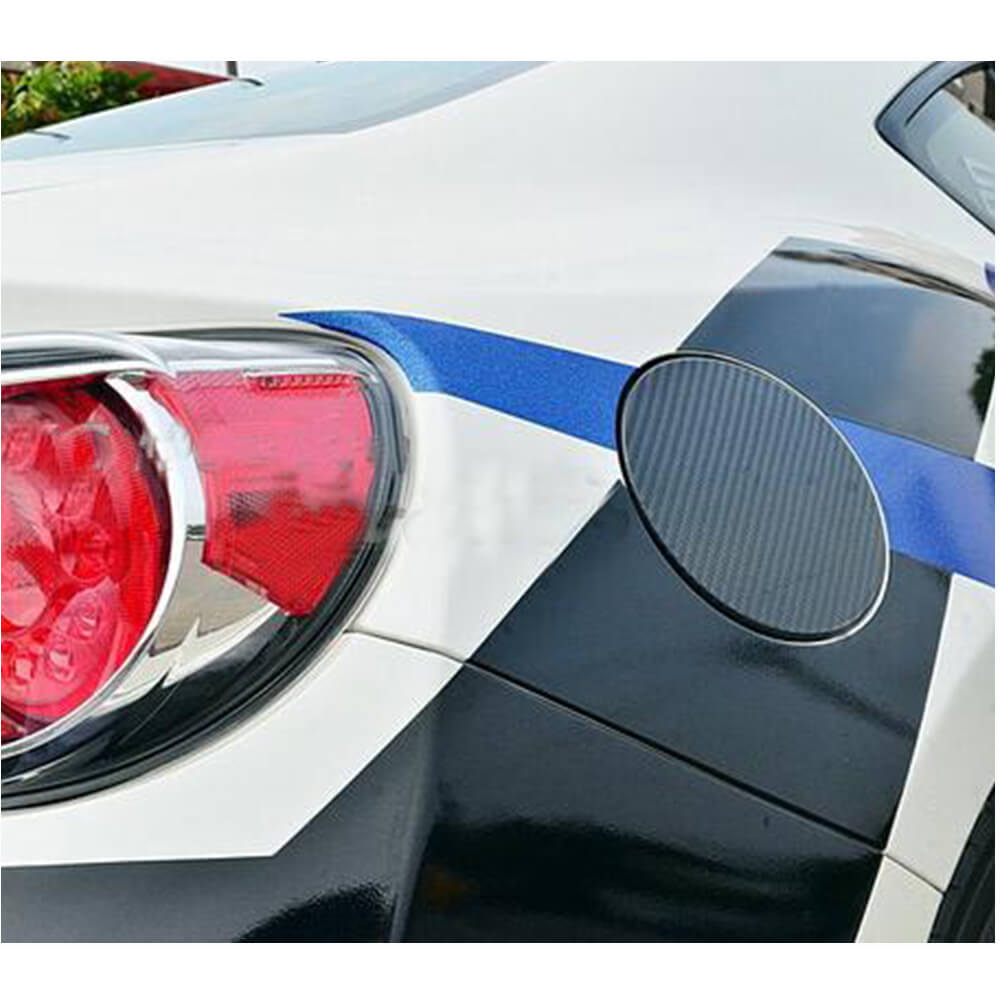 Overlay on the gas tank hatch (Carbon) for Subaru BRZ 2012-2021 - image 3