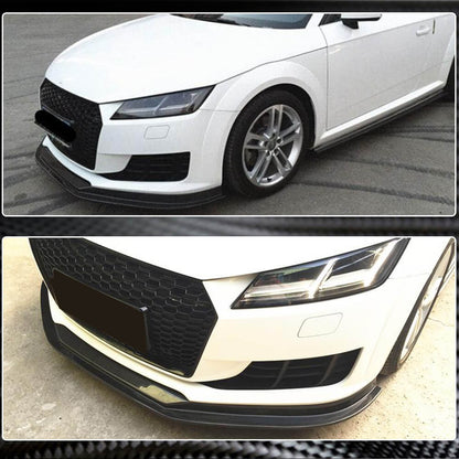 Front Bumper Lip V1 (for Base, 2014-2019, Carbon) for Audi ТТ 2014-2023 - image 3