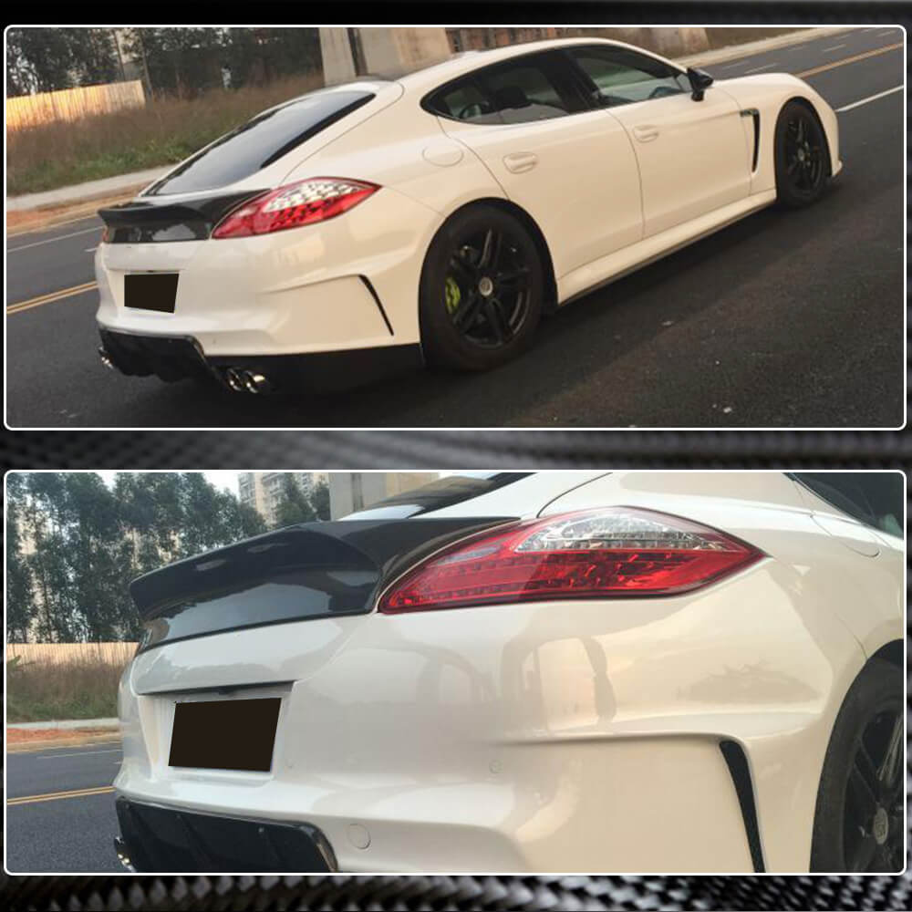 Spoiler (2009-2013, Carbon) for Porsche Panamera 2009-2016 - image 3