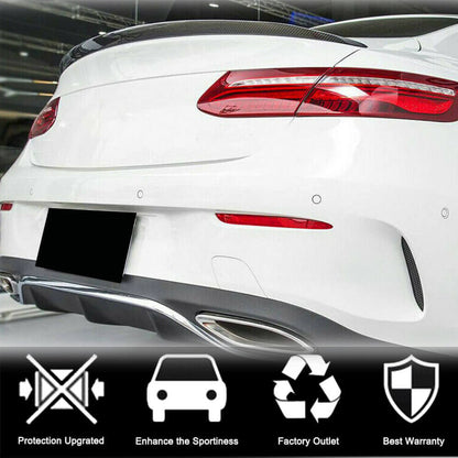 Spoiler V7 (Carbon) for Mercedes E-class coupe C238 - image 3