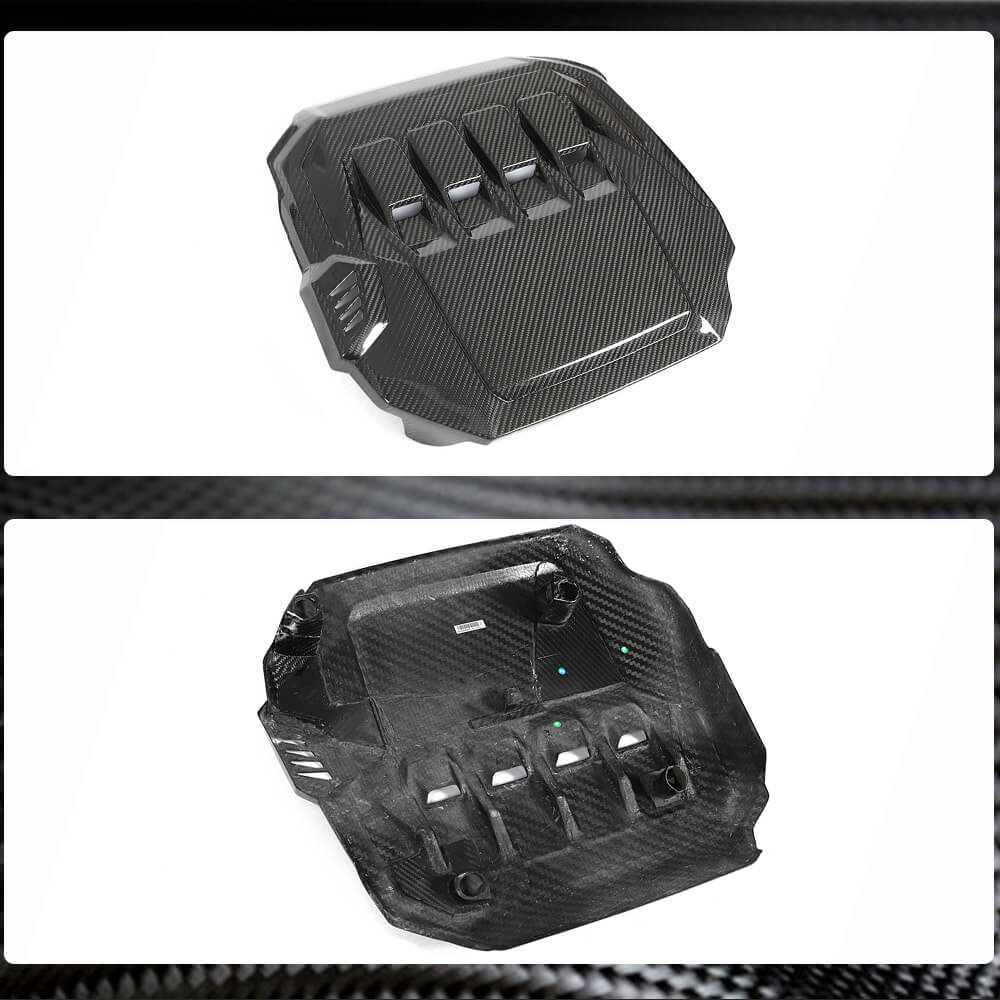 Engine cover (for GTI, Carbon) for Volkswagen Golf 8 - image 3