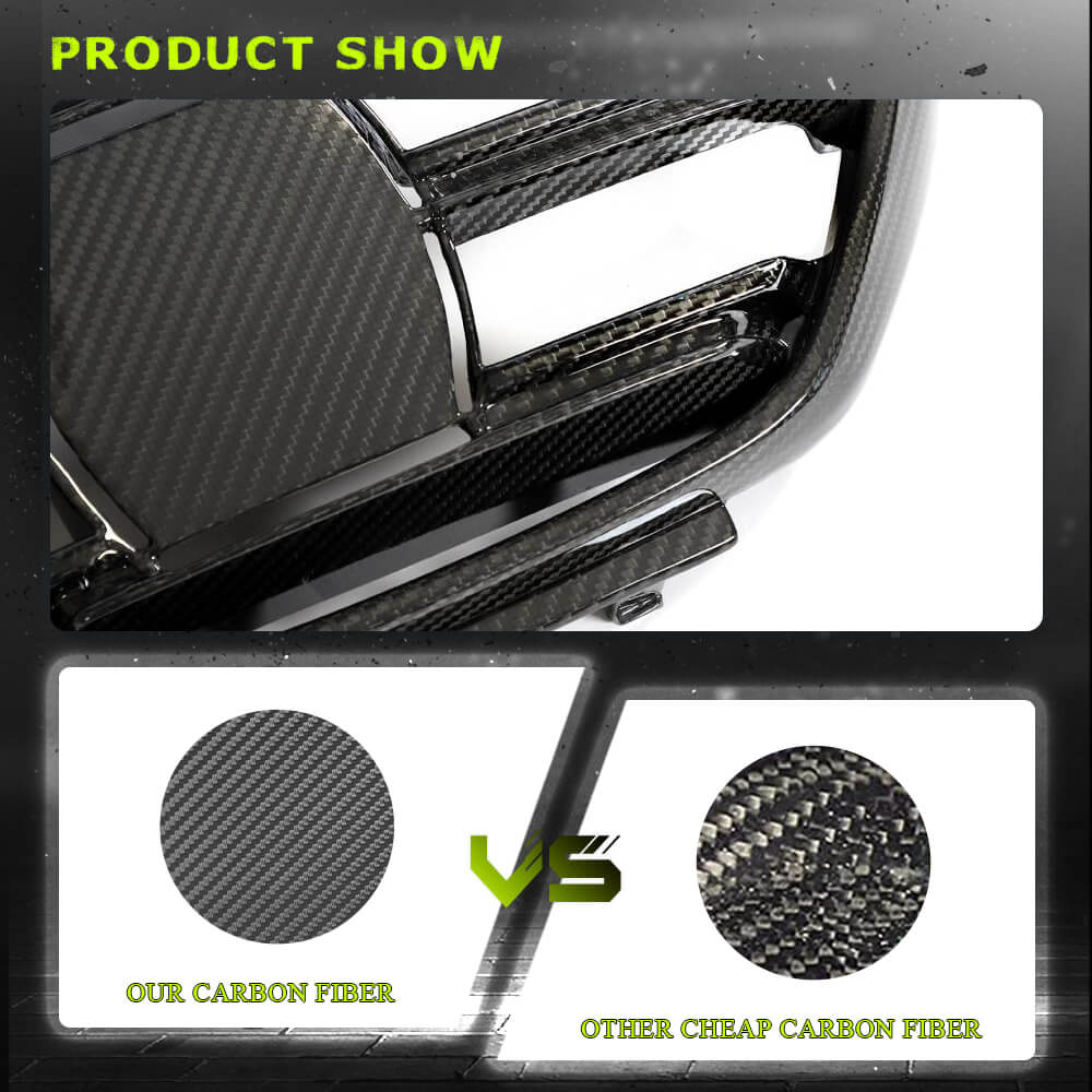 Grid stroke (Dry carbon) for BMW 4 series G22/23/26 2020- - image 3