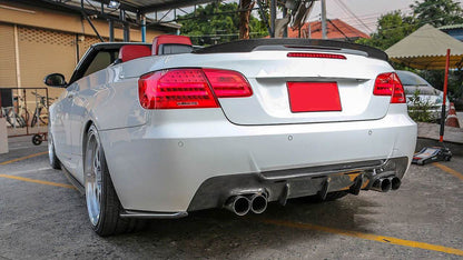 Rear Bumper Diffuser V1 for E92/E93 M-Sport, Carbon for BMW 3 Series E-90/91/92/93 2005-2011 - image 3
