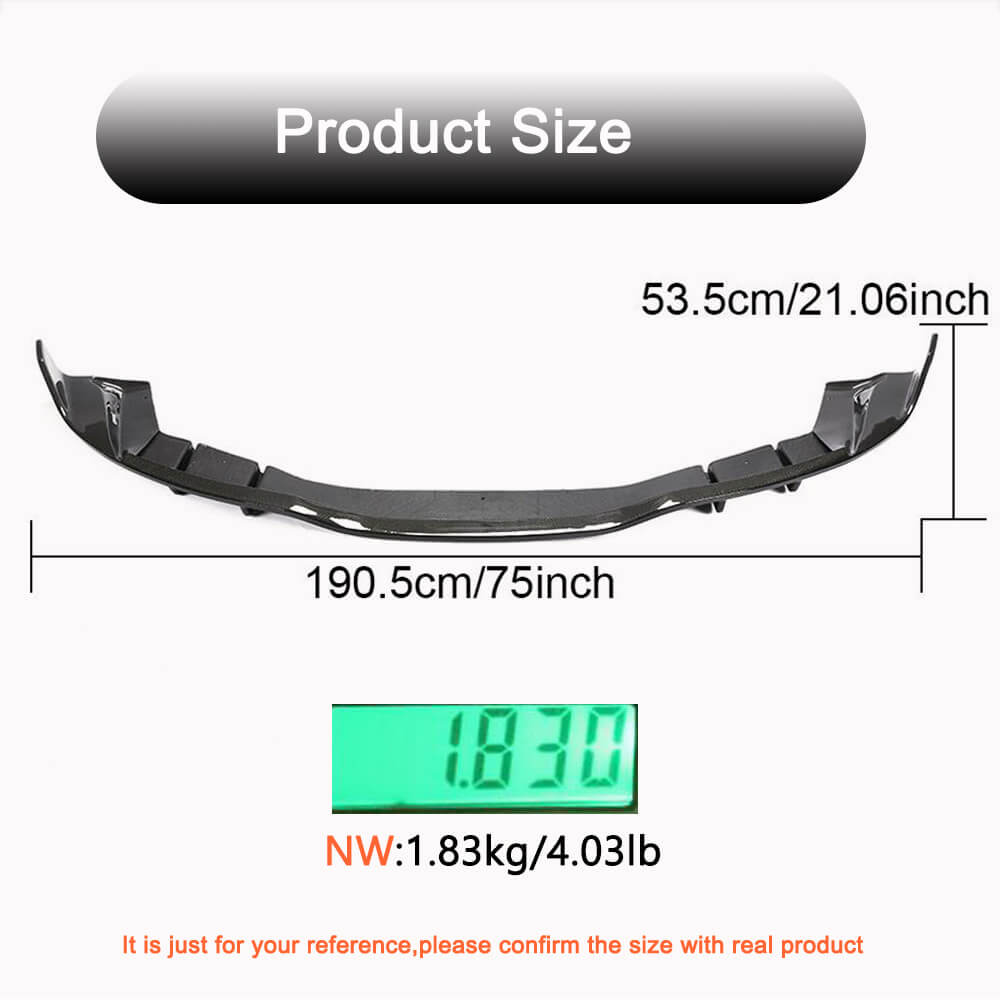 Rear Bumper Diffuser Carbon Fiber V3 (2019-2021) for Tesla Model Y - image 3