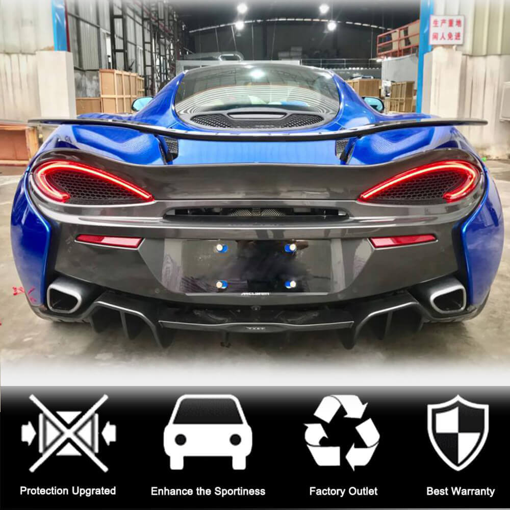Spoiler V1 (Carbon) for McLaren 540C/570S 2015-2020 - image 3