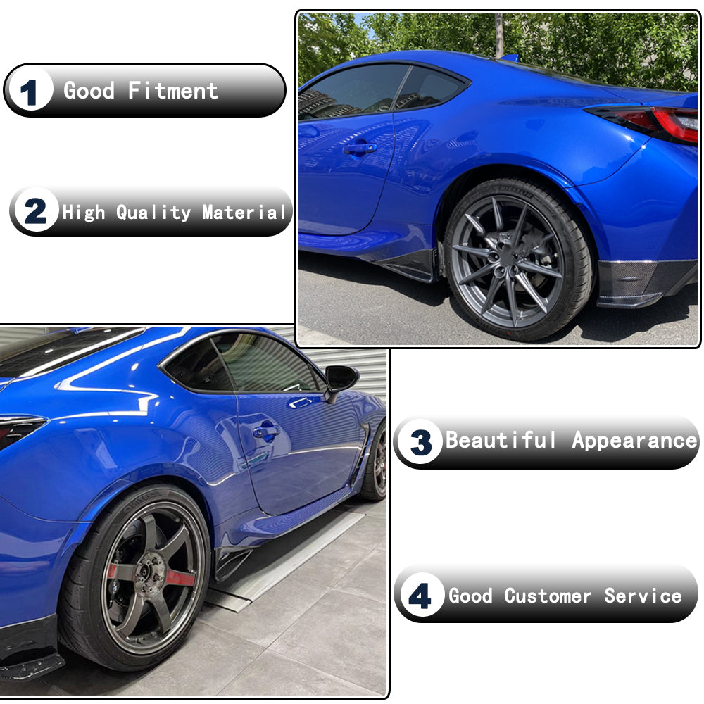 Side sills V1 (Carbon) for Subaru BRZ 2021- - image 3