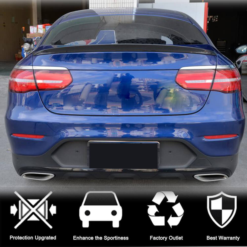 Spoiler V1 (Carbon) for Mercedes GLC coupe C253 2016-2023 - image 3