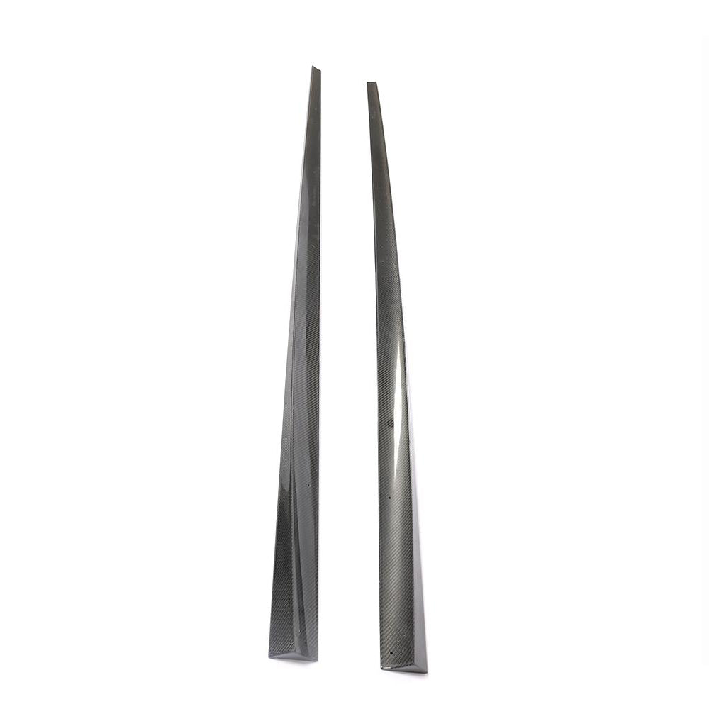 Side sills (for AMG-Line 2017-2019, Carbon) for Mercedes E-class coupe C238 - image 3