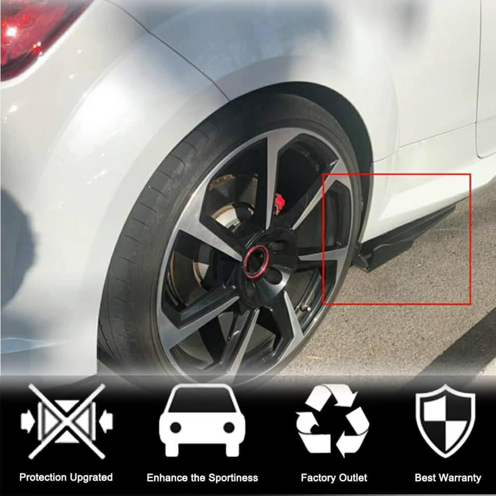 Side sills (2014-2019, Carbon) for Audi TT 2014-2023 - image 3