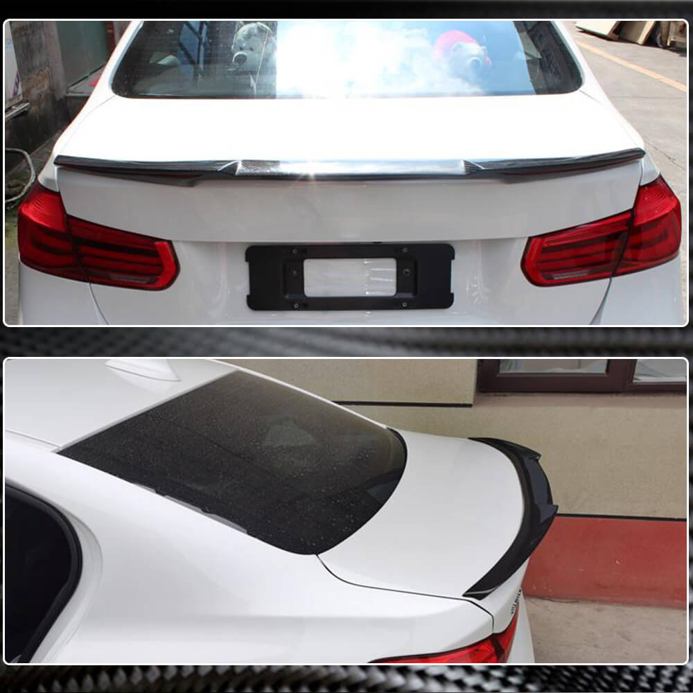 M4-Style V1 Spoiler (for F30/F80, Carbon) for BMW 3 Series F30/F31 2012-2019 - image 3