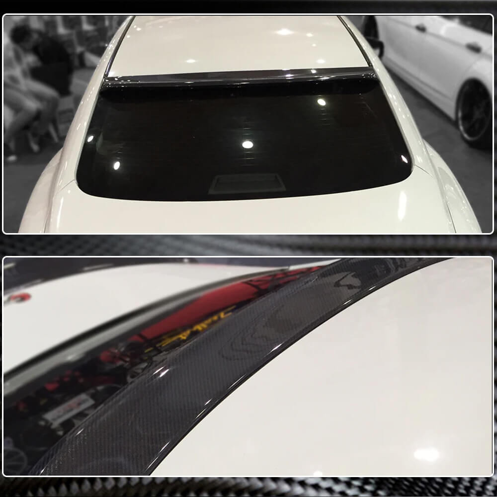 V2 Rear Window Spoiler (for Q50, Carbon) for Infiniti Q50/Q60 2013-2024 - image 3