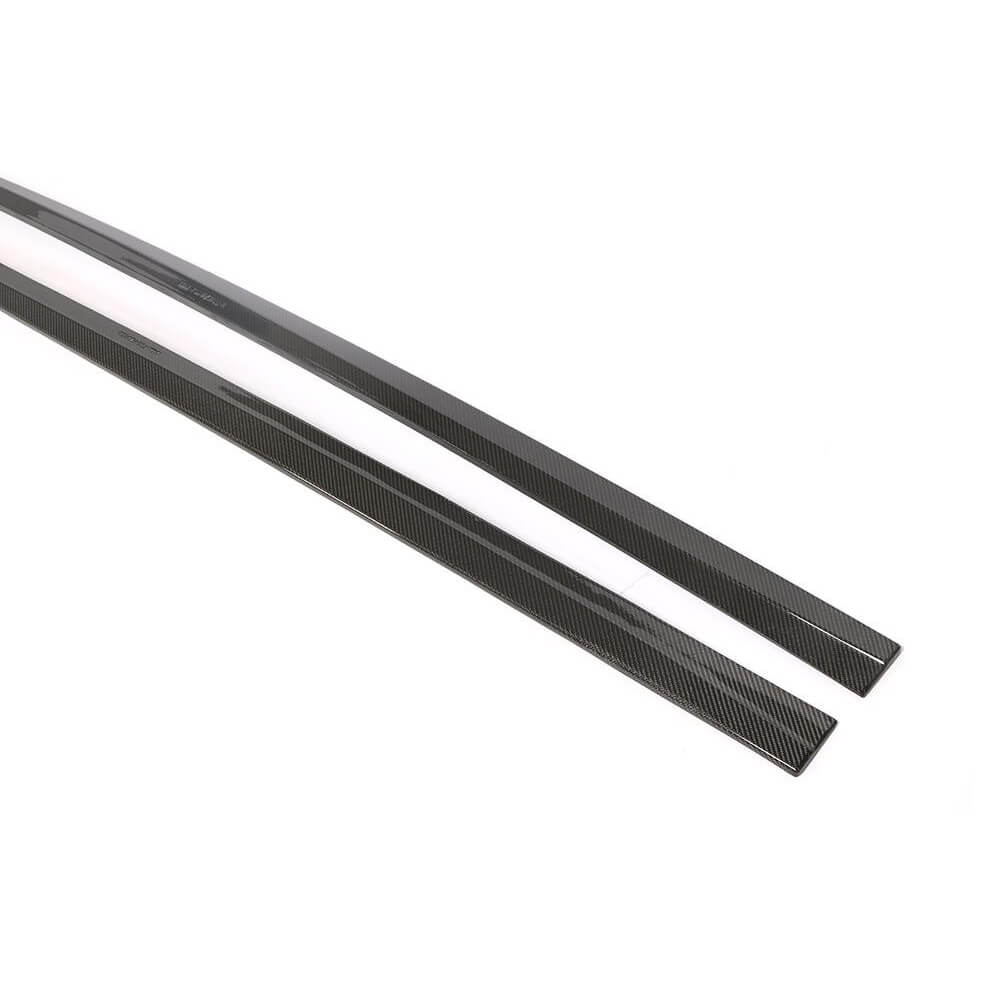 Side Skirt Extensions V2 (for F06 M-Sport, Carbon) for BMW 6 F12/F13/F06 2011-2018 - image 3